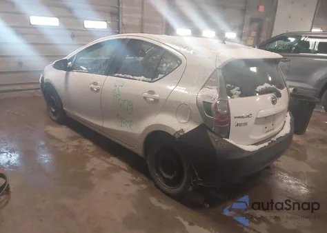 2013 Toyota Prius C Two из США, поврежденный, VIN JTDKDTB39D1537651